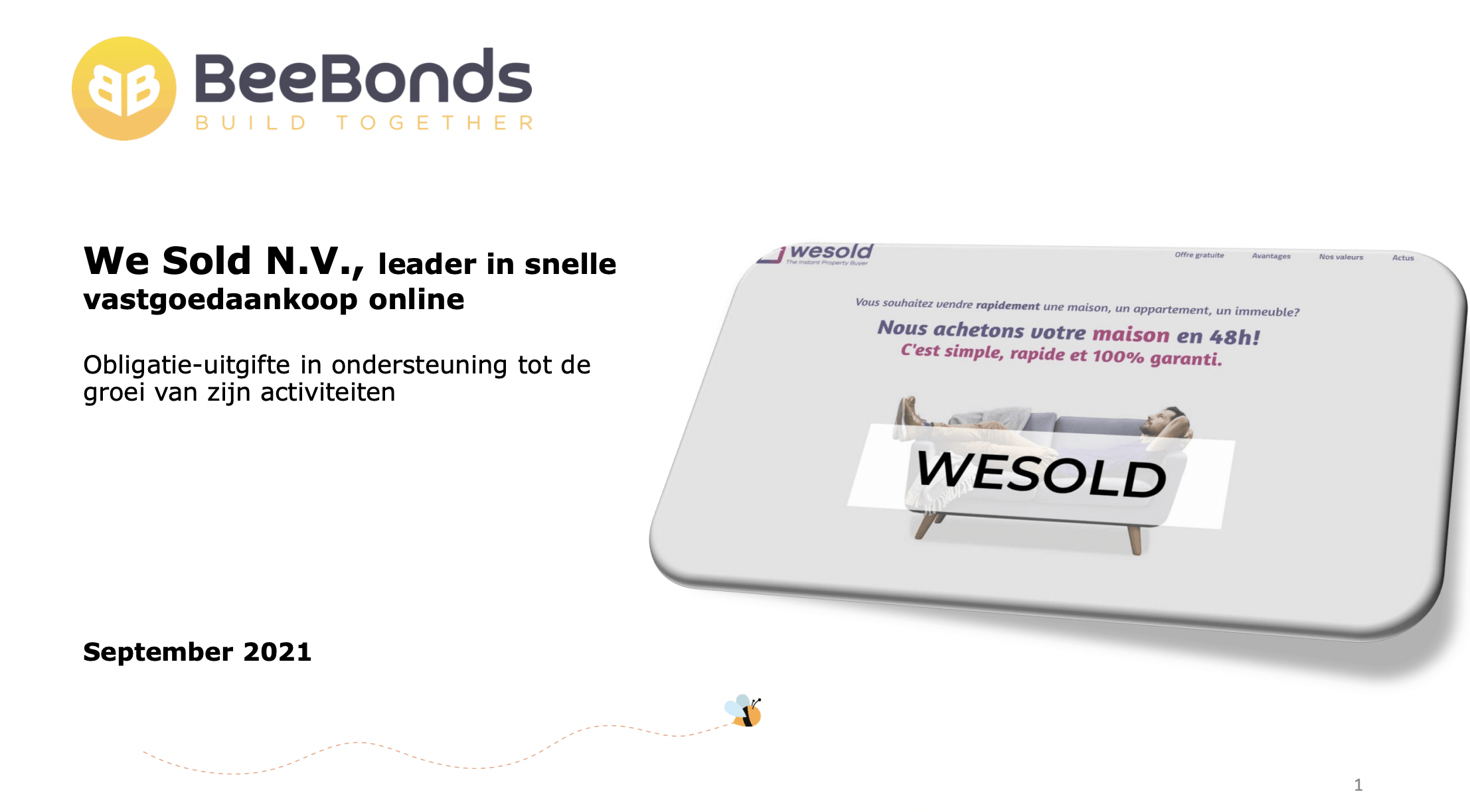 Wesold crowdlending campaign